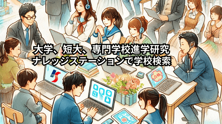 ナレッジステーションで学校検索