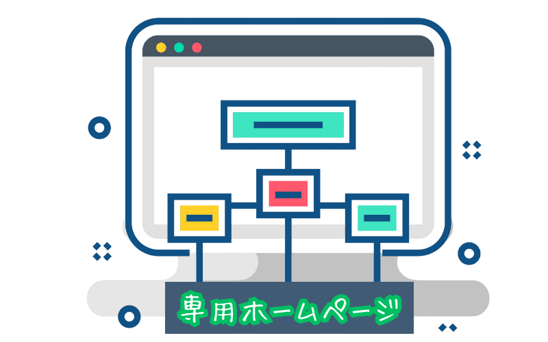 専用ページ作成