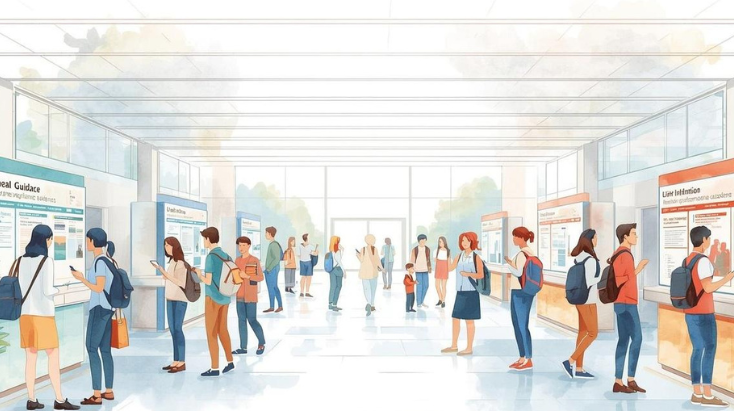 大学の案内について