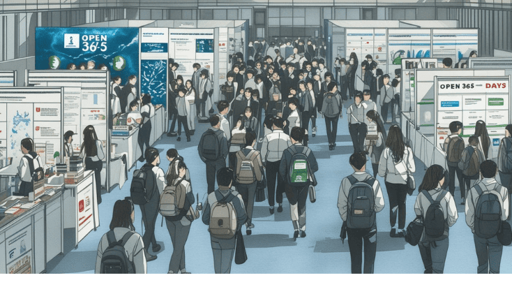 360° × 365日：マルチレイヤー通年学生募集