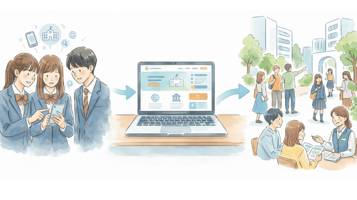 ナレッジステーションのサービス利用で公式HP利用者3倍増